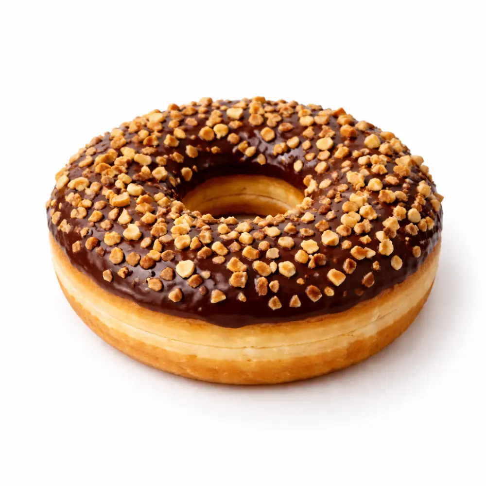 Donat Cokelat Kacang